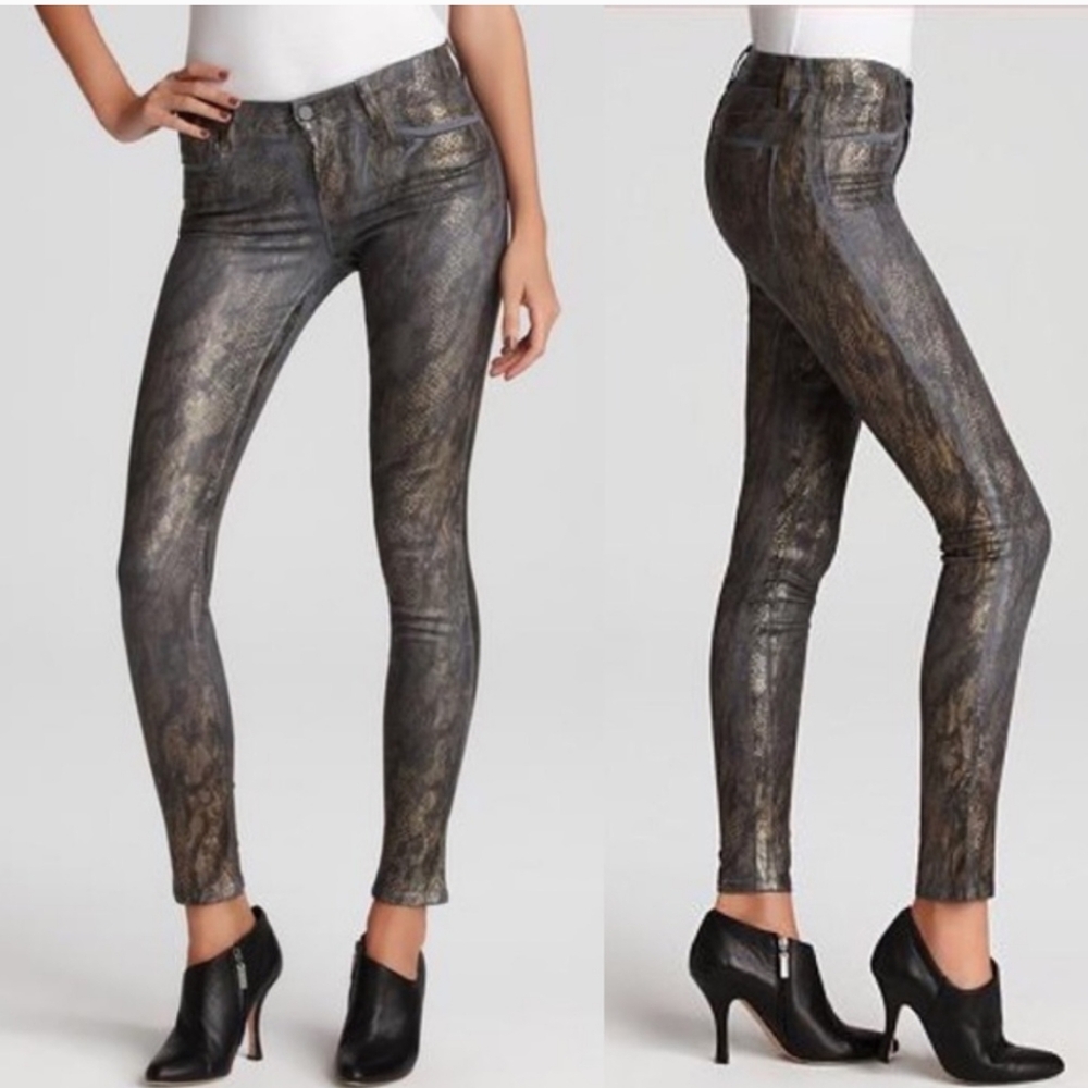 J.BRAND Chic Snakeskin Print Pants SIZE 25